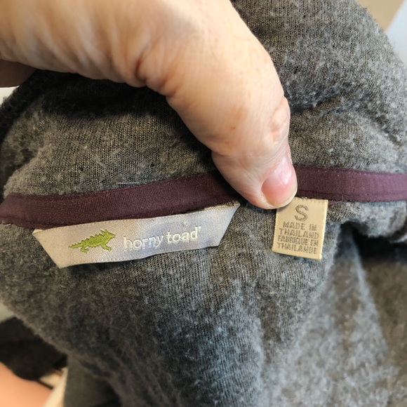 Horny toad ladies hooded sweater jacket wool mix size small - Picture 6 of 7